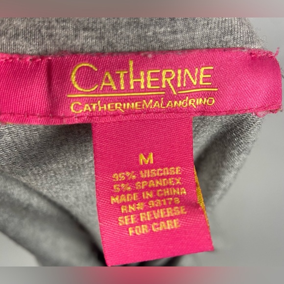 Blouse Top Off the shoulder Belle sleeves Medium Gray Top blouse - Picture 9 of 9